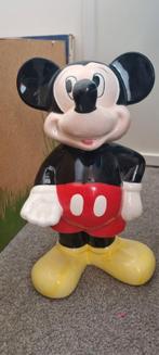 Spaarpot Mickey mouse, Ophalen of Verzenden, Mickey Mouse, Gebruikt, Beeldje of Figuurtje