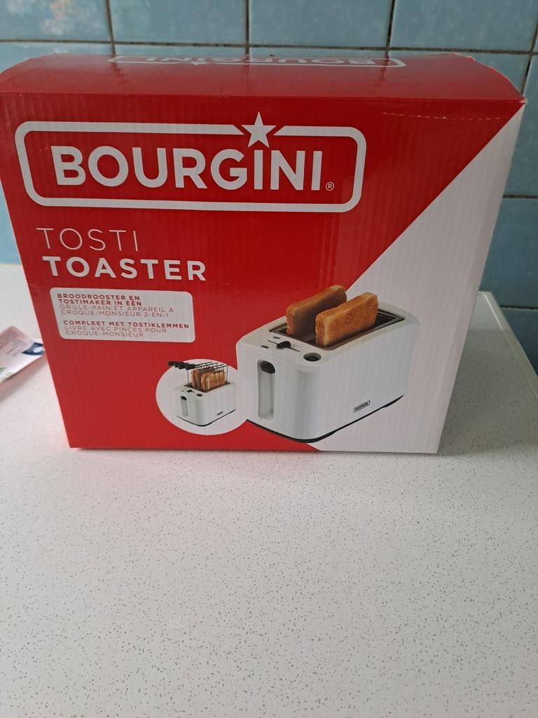 Broodrooster in doos, Witgoed en Apparatuur, Broodroosters, Ophalen, Zo goed als nieuw