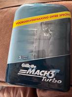 Gillette Mach3 Turbo Scheermesjes met Houder - Voordeelpak, Ophalen of Verzenden, Nieuw, Overige typen