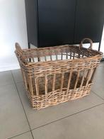 Grote rotan mand, Ophalen, Zo goed als nieuw, Rond, Riet