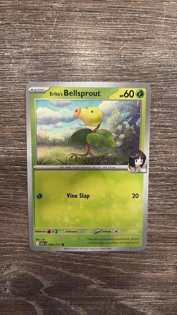 ASC Erika’s Bellsprout 004/217, Ophalen of Verzenden, Zo goed als nieuw