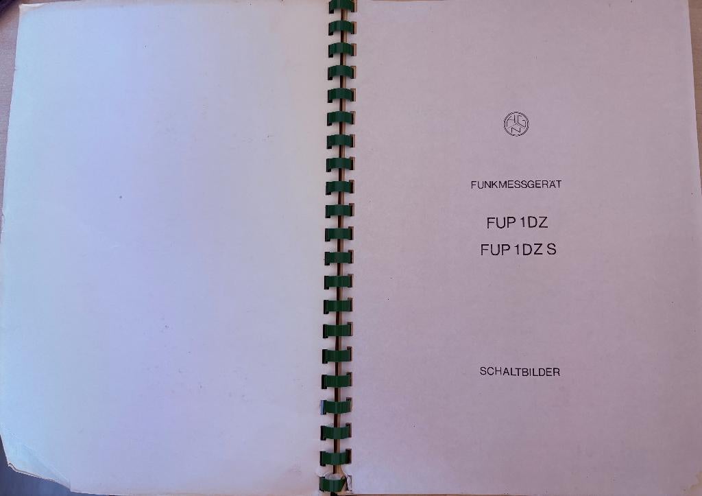 Neuwirth FUP1 DZ (S) mobilofoon meetplaats schema's, Telecommunicatie, Ophalen of Verzenden, Gebruikt, Zender en Ontvanger