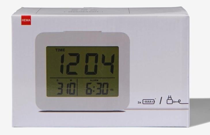 wekkerradio klokradio nieuw clock radio, Ophalen of Verzenden, Nieuw, Digitaal