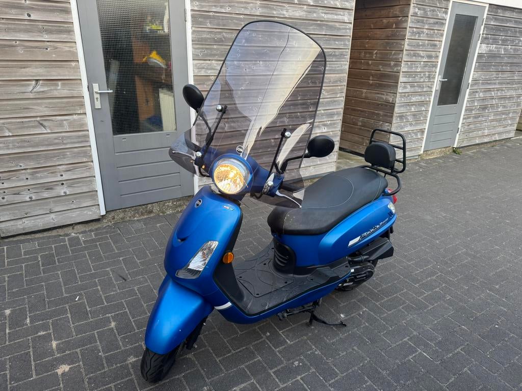 SYM Fiddle 2 - Bouwjaar 2021 - 1466km - Zo Goed als Nieuw, Ophalen, Zo goed als nieuw, Benzine