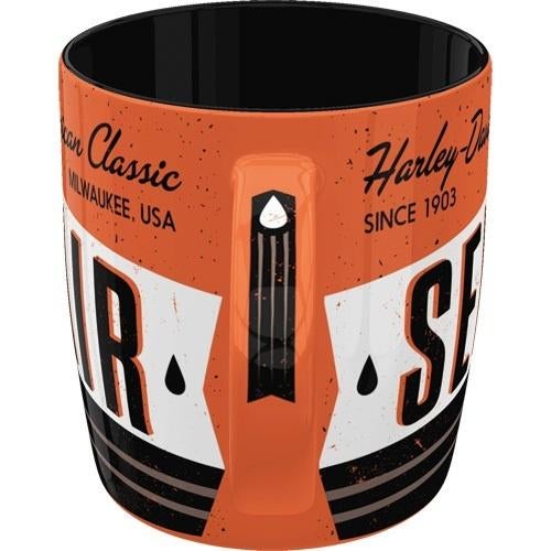 Harley Davidson service motor reclame mok koffiebeker beker, Ophalen of Verzenden, Nieuw, Auto's