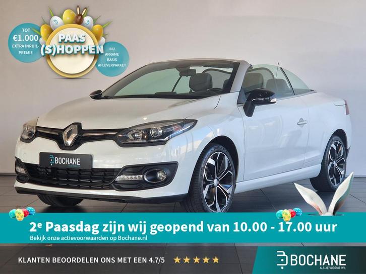 Renault Mégane Coupé-Cabriolet 1.2 TCe Privilège | NAVIGA, Auto's, Renault, Bedrijf, Te koop, Mégane, ABS, Airbags, Airconditioning