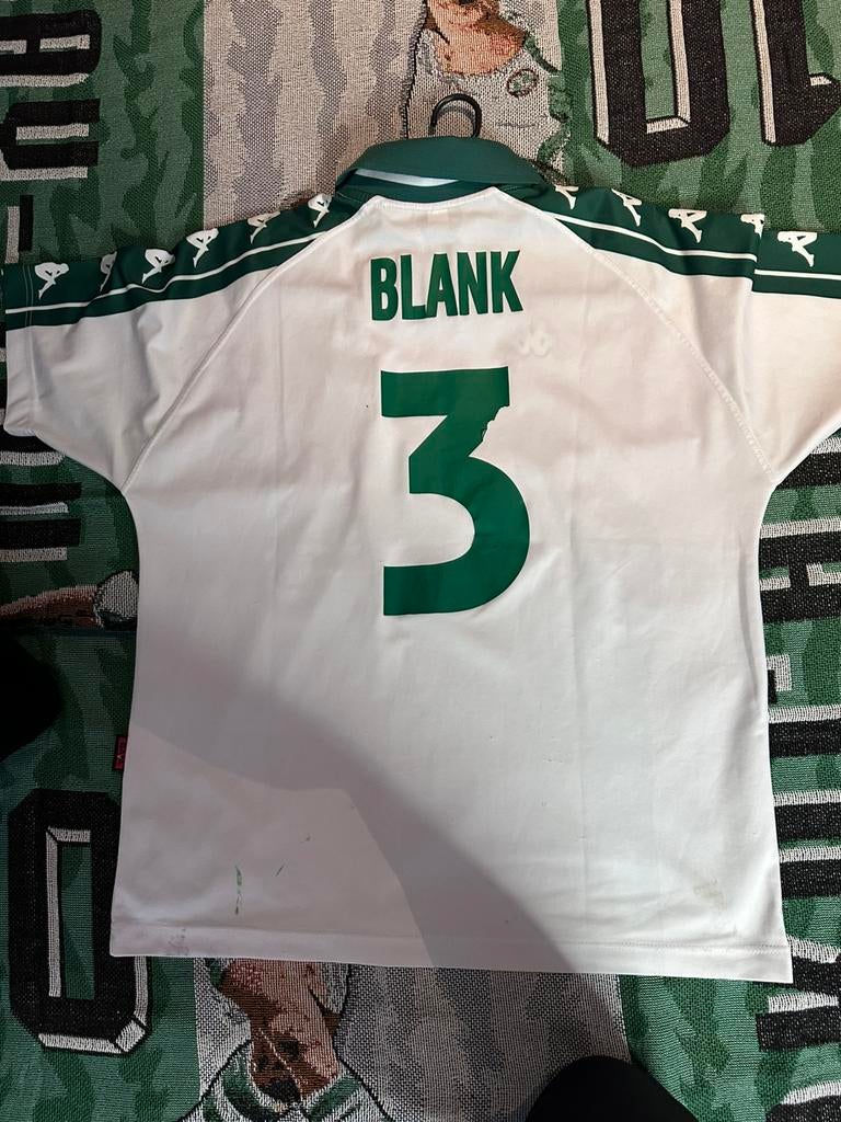 Matchworn Werder Bremen voetbal shirt uit 2001/02, Maat L, Ophalen of Verzenden, Zo goed als nieuw, Shirt