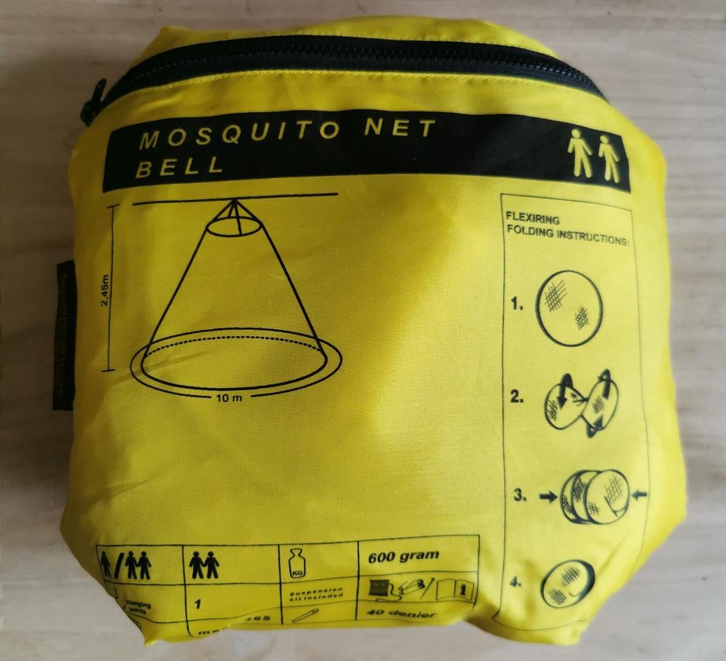 Muggennet Bell - Compact en Lichtgewicht (600 gram), Caravans en Kamperen, Ophalen of Verzenden, Nieuw