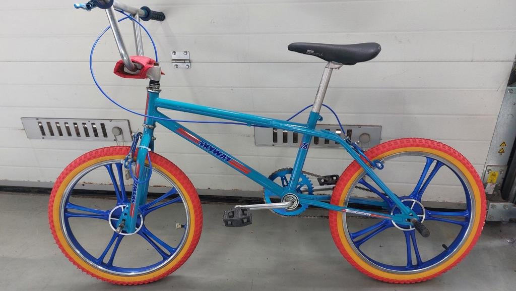 BMX Crossfiets Oldskool BMXen, Fietsen en Brommers, Ophalen, Zo goed als nieuw, Staal, 20 tot 24 inch