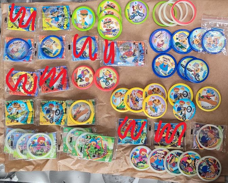 Stunt Wheels NL en Belgische, Verzamelen, Flippo's, Losse flippo's, Adventure, Cheetos 24 Game, Chester Cheetos, Flying, Gouden Flippo's