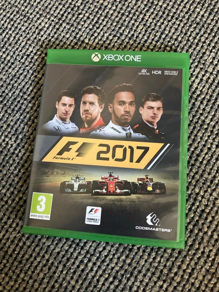 F1 2017 Xbox One - Racegame met Max Verstappen, Spelcomputers en Games, Ophalen, Online, 1 speler, Racen en Vliegen