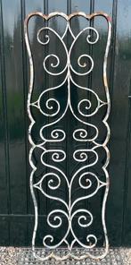 Brocante oud gietijzeren deurrooster / raamrooster, Ophalen