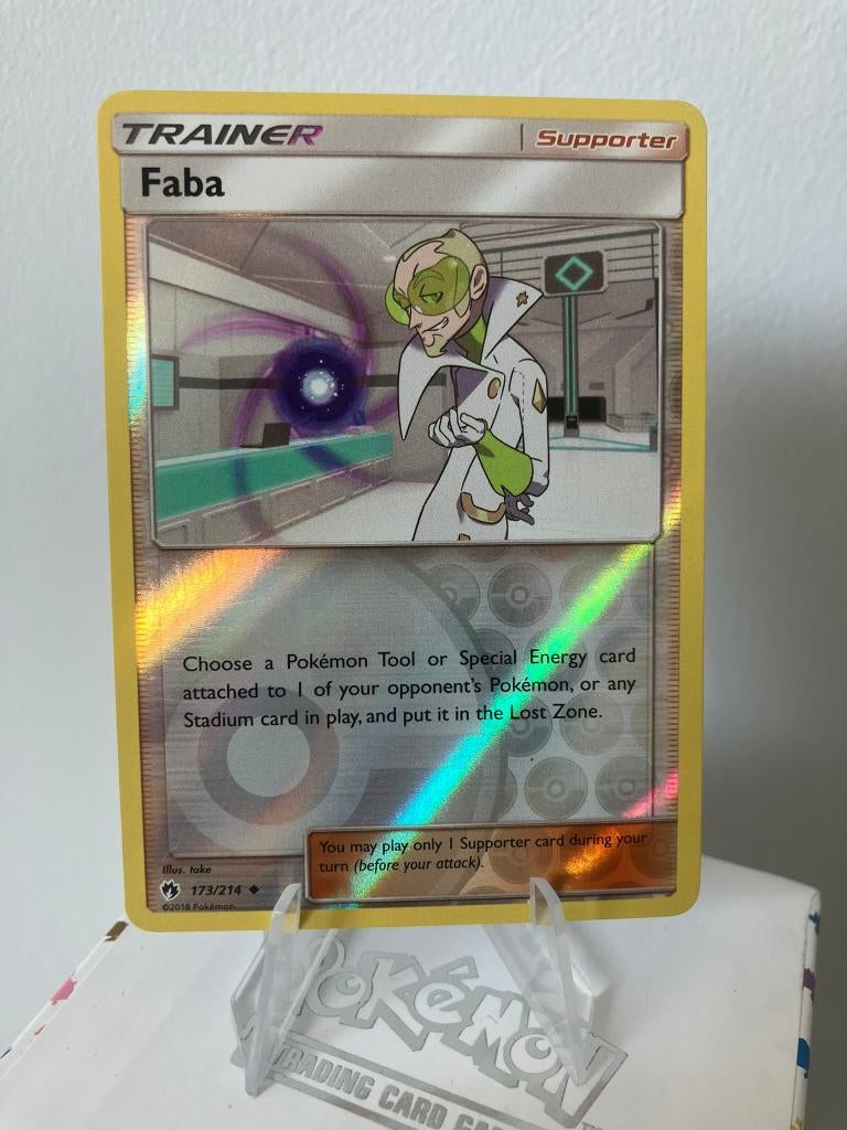 Faba 173/214 - Lost Thunder - Reverse Holo, Ophalen of Verzenden, Zo goed als nieuw, Losse kaart, Foil