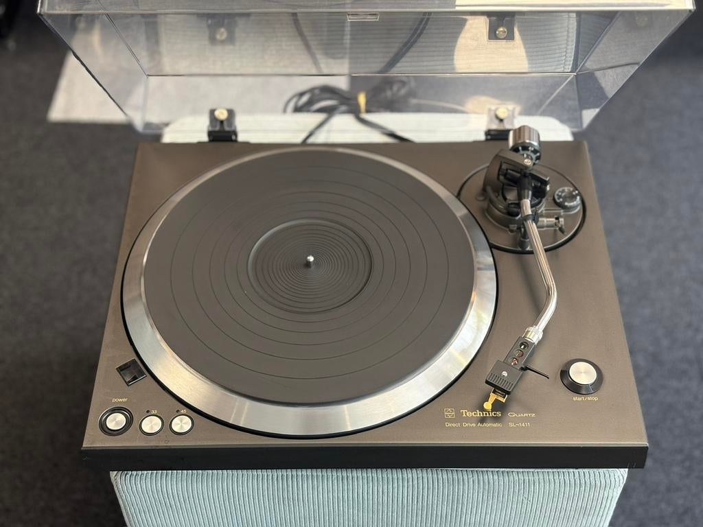 Technics SL-1411 platenspeler met garantie, Audio, Tv en Foto, Platenspelers, Ophalen, Zo goed als nieuw, Technics