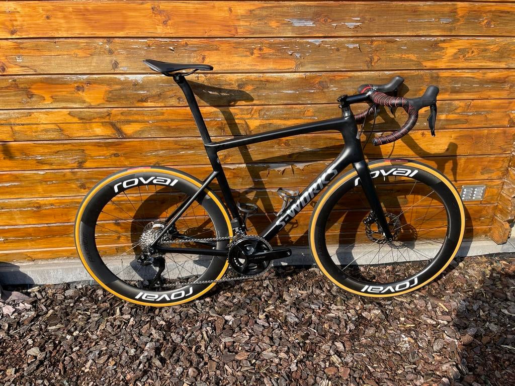 Specialized Tarmac SL6 Expert met Shimano 105 Di2, Fietsen en Brommers, Fietsen | Racefietsen, 28 inch, Carbon, Heren, Zo goed als nieuw