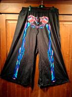 Grunge Punk Rave broek skeletprint 52-56, Kleding | Dames, Ophalen of Verzenden, Nieuw, Overige kleuren, Broek of Spijkerbroek