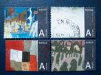 Postzegels Noorwegen 2008 kunst - cat.w. € 7,20., Ophalen of Verzenden, Noorwegen, Gestempeld
