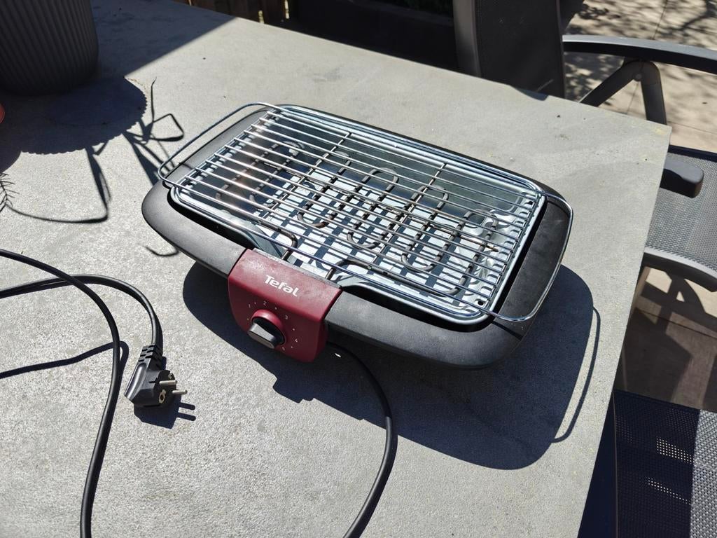 Tefal Grill - Elektrische Barbecue met Stand, Tuin en Terras, Ophalen, Gebruikt, Tefal