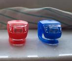 2-LED, 3 Modes Fiets-verlichting (Rood of Blauw), Verzenden, Nieuw, Batterij, Verlichtingsset