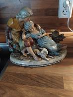 Groot Grafenthal beeldje: Herder met kind en lam, Ophalen of Verzenden, Gebruikt, Mens