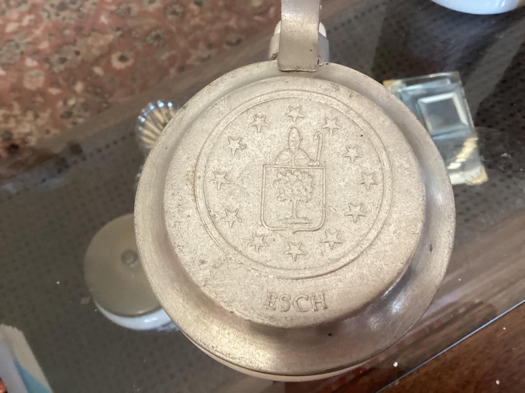 Esch Bavaria Bierpul hoog 15 - 18 cm, Ophalen of Verzenden, Zo goed als nieuw, Pul(len), Bavaria