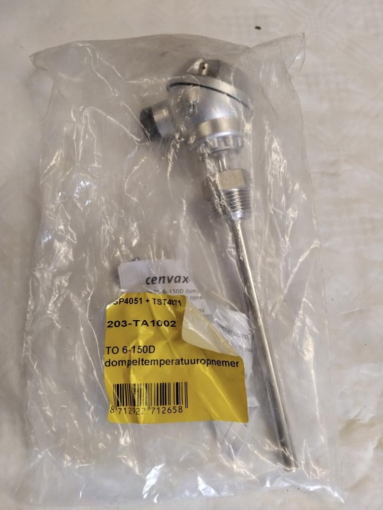Cenvax TO 6-150D dompeltemperatuuropnemer, Ophalen of Verzenden, Nieuw