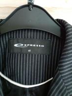 Mooie krijtstreep blazer maat 40 expresso, Kleding | Dames, Maat 38/40 (M), Expresso, Zwart, Ophalen of Verzenden