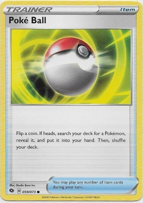 Champions Path,  Poké Ball [common] 59/73, Hobby en Vrije tijd, Verzamelkaartspellen | Pokémon, Verzenden, Nieuw, Losse kaart