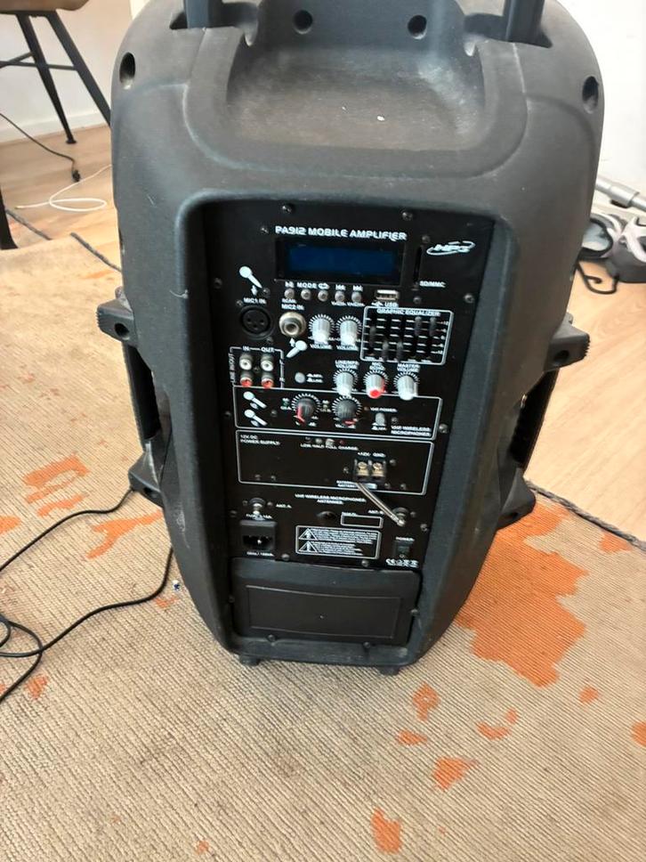 B-Stock - SkyTec SPJ-PA912 mobiele speaker, Audio, Tv en Foto, Professionele Audio-, Tv- en Video-apparatuur, Audio, Ophalen