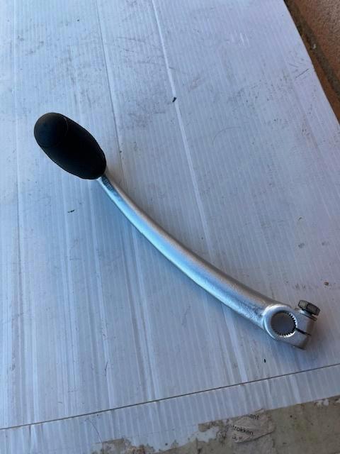 Nog een mooie vernellings pook voor vijfbak, Fietsen en Brommers, Brommeronderdelen | Zundapp, Gebruikt, Blok, Ophalen of Verzenden