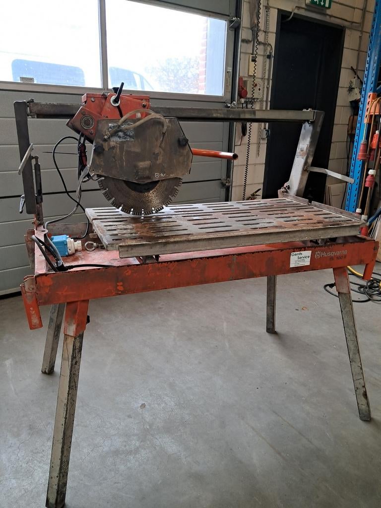 Husqvarna TS100r steenzaag tegelzaag 230v, Ophalen of Verzenden