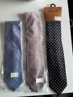 3 Nieuwe Stropdassen in de Verpakking 7.50 Per Stuk, Ophalen of Verzenden, Nieuw, Overige kleuren, Met patroon