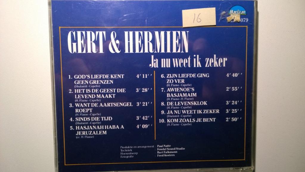 Gert & Hermien - Ja Nu Weet Ik Zeker, Ophalen of Verzenden, Zo goed als nieuw, Levenslied of Smartlap