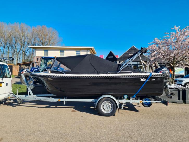 Vidini 500 sloep (2023) met Suzuki 20 pk + trailer, Watersport en Boten, Sloepen, Ophalen