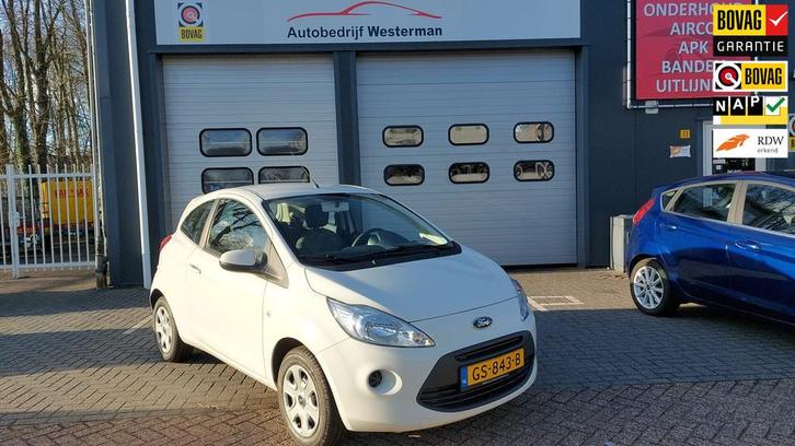 Ford Ka 1.2 Style start/stop apk/beurt/distributie, Auto's, Ford, Bedrijf, Te koop, Ka, ABS, Airbags, Airconditioning, Centrale vergrendeling
