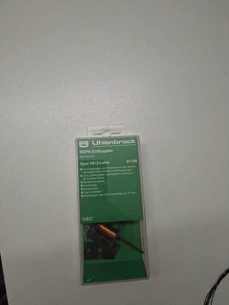 Uhlenbrock ontkoppelaar, Overige merken, Gelijkstroom, Nieuw, Rails