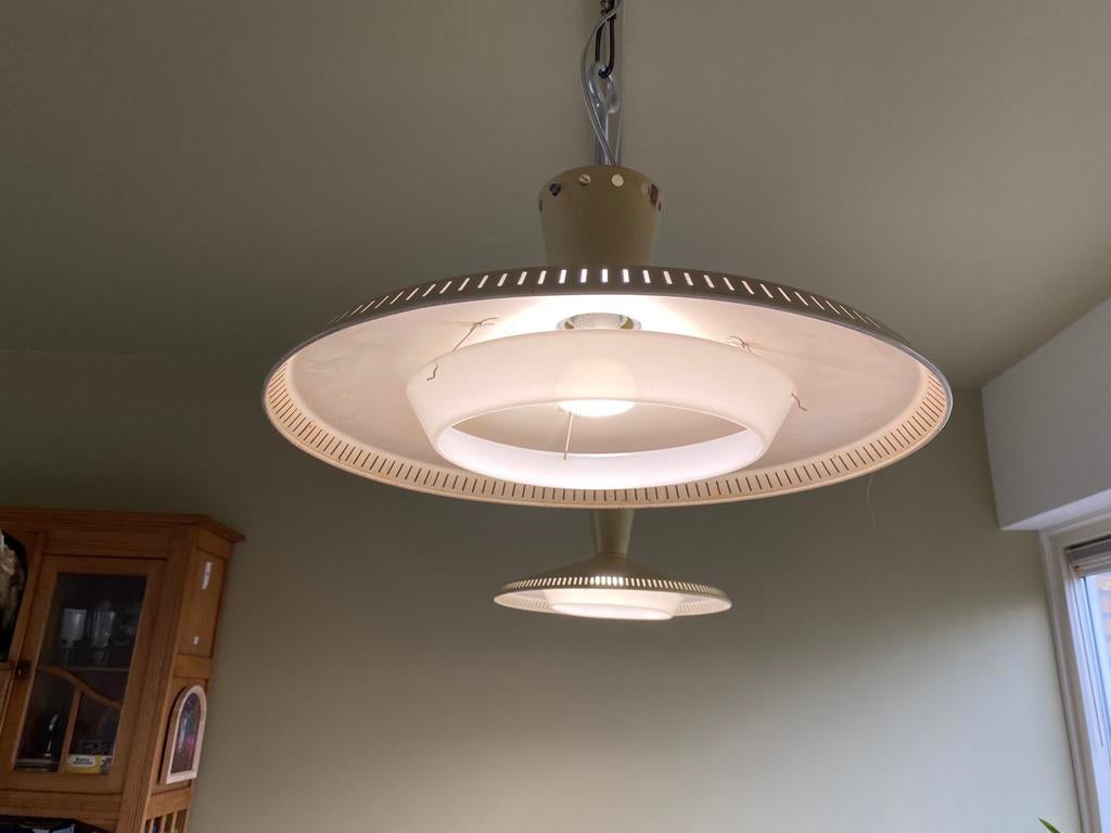 Philips Louis Kalff Nb92/nb93 hanglampen, Huis en Inrichting, Lampen | Hanglampen, Ophalen of Verzenden, Zo goed als nieuw, Minder dan 50 cm