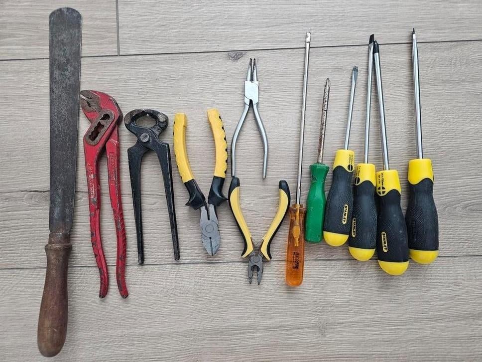 Verschillende soorten gereedschap  - uitstekende staat!, Ophalen, Zo goed als nieuw