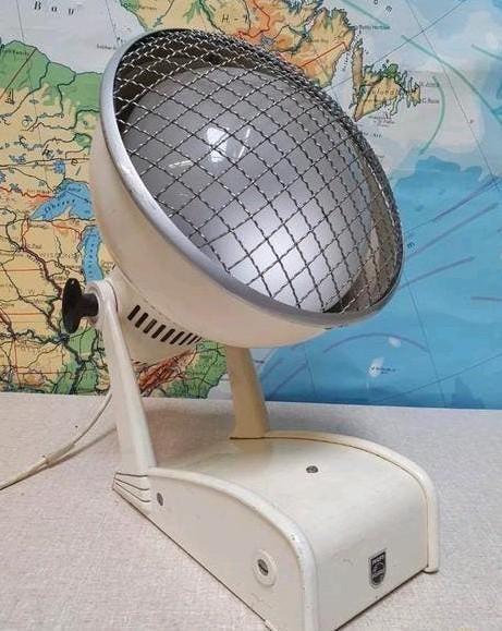 vintage industriele warmtelamp philips, Verzamelen, Ophalen, Huis en Inrichting