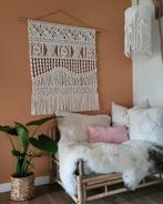 Bamboe hoekbankje / tuinbank incl kussen, Tuin en Terras, Tuinsets en Loungesets, Ophalen, Nieuw, Overige materialen