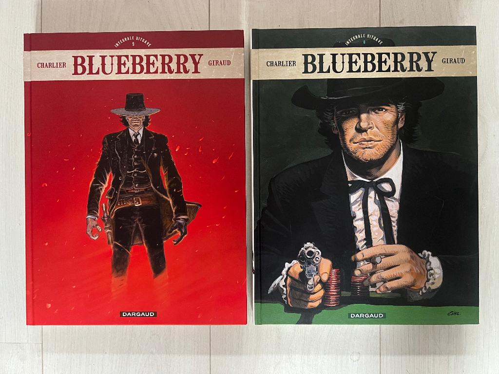 Blueberry integrale uitvoering 8 en 9 de moeilijkste!!, Meerdere stripboeken, Ophalen of Verzenden, Zo goed als nieuw