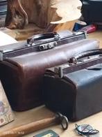 Vintage Leren Dokterstassen - Set van 2, Ophalen of Verzenden