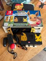 Nintendo Switch Pokémon + accessoires + SD kaart, Met games, Met 2 controllers, Ophalen of Verzenden, Zo goed als nieuw
