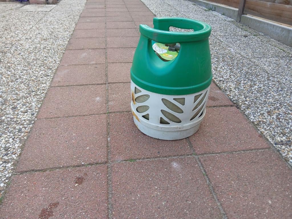 Bp benegas gasfles kunststof lichtgewicht leeg, Tuin en Terras, Vuurkorven, Ophalen