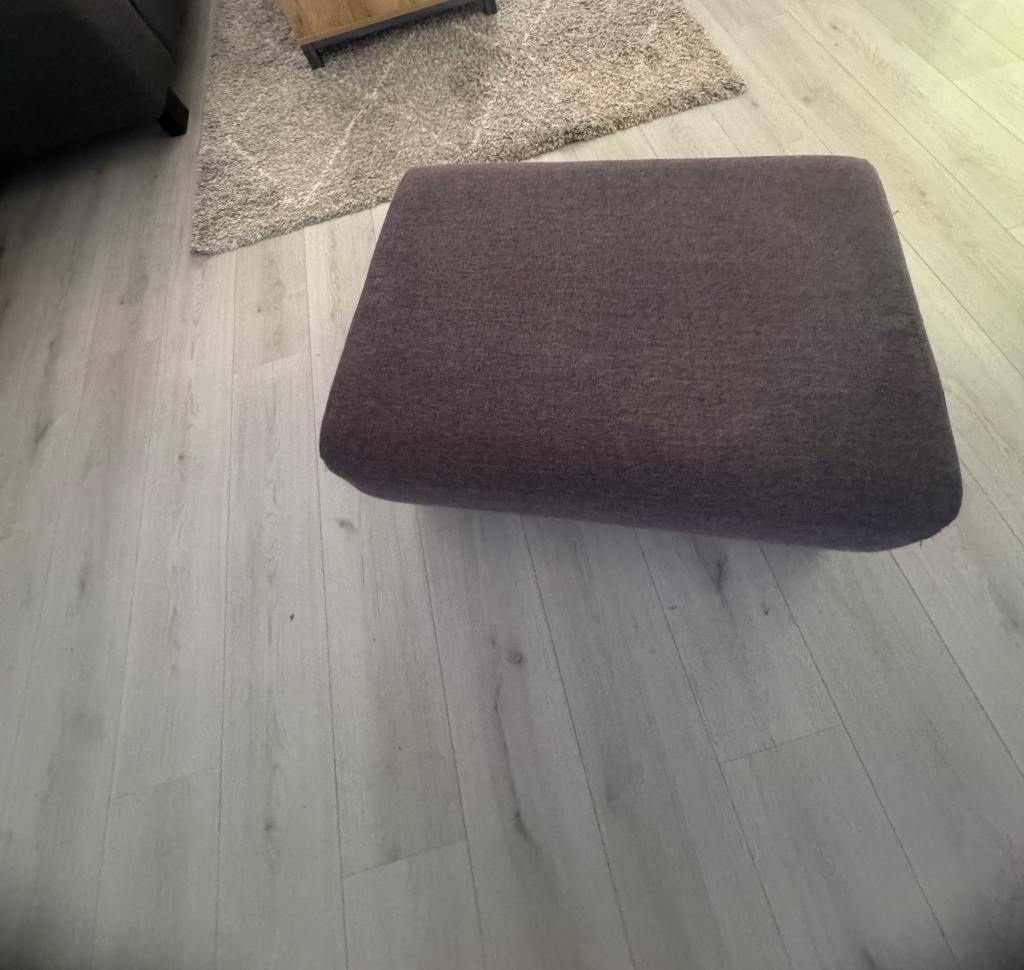 Hocker, Huis en Inrichting, Banken | Voetenbanken en Poefen, Ophalen, Gebruikt, Stof, 50 tot 75 cm