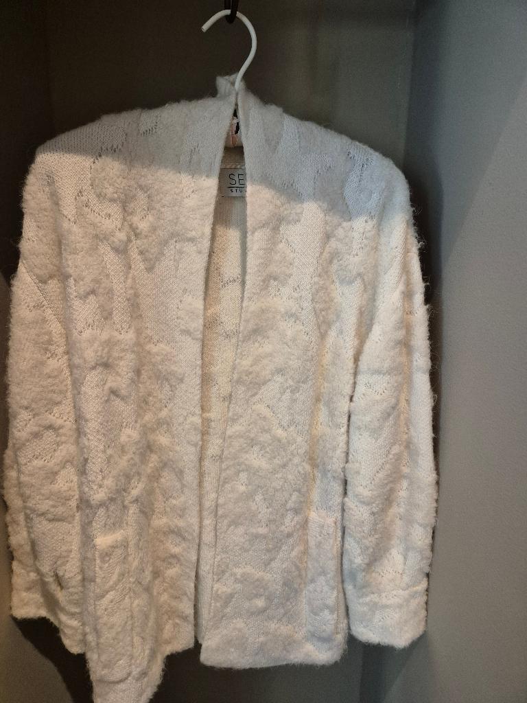 Off white Sey studio dames jasje (M), Maat 38/40 (M), Sey, Wit, Ophalen of Verzenden