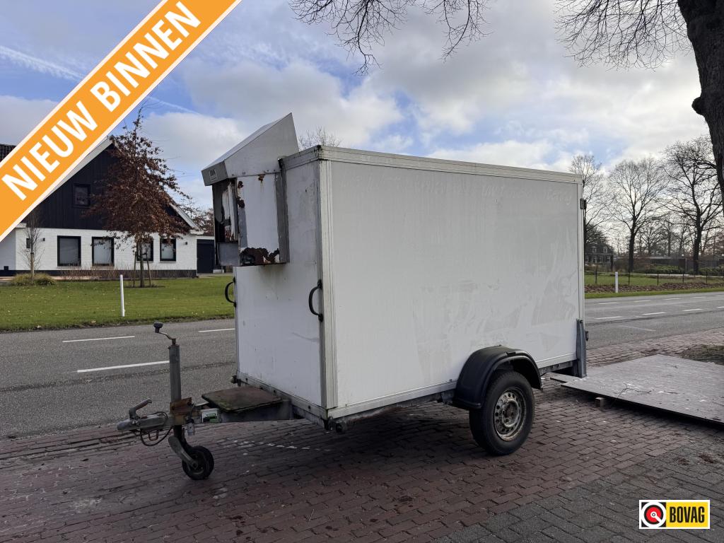 Braamhaar koelwagen 750kg, Gebruikt
