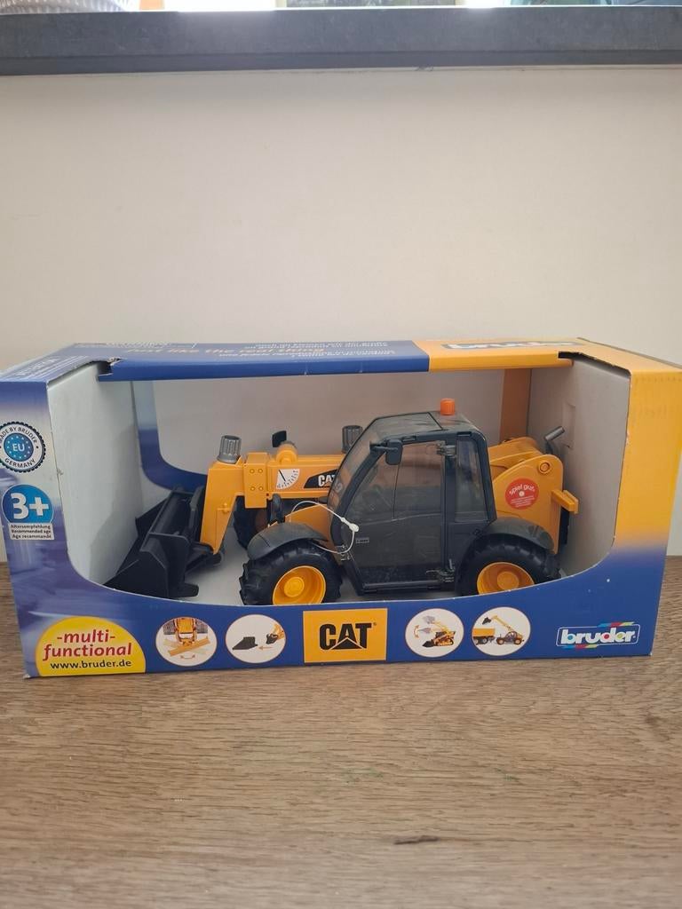 Bruder CAT Multi-functionele Telescooplader Speelgoed, Ophalen of Verzenden, Zo goed als nieuw
