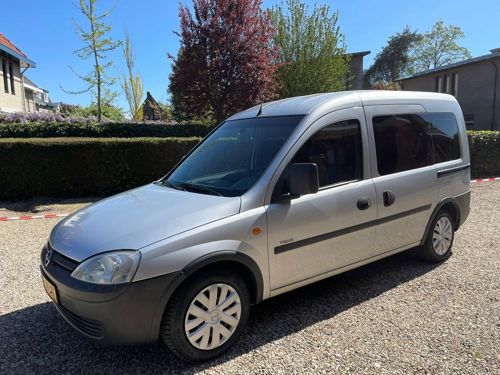 Opel Combo 1.6 BENZINE Tour 2002 | DUBBEL CABINE | TREKHAAK, Auto's, Origineel Nederlands, Bedrijf, Handgeschakeld, 1000 kg