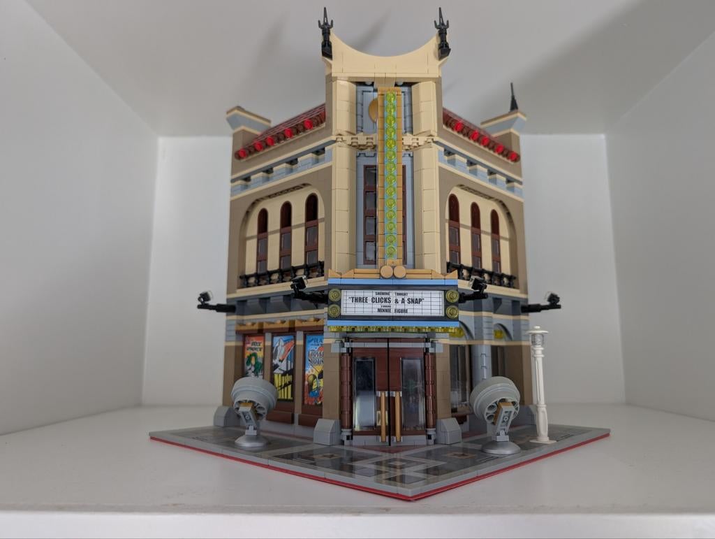 Lego 10232 Palace Cinema Modular met doos, Ophalen, Compleet, Gebruikt, Lego